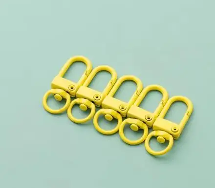 8pcs/lot Metal Universal Buckle Bag Buckle Multi Color Optional Key Buckle Alloy Buckle Lobster Buckle Bag Accessories