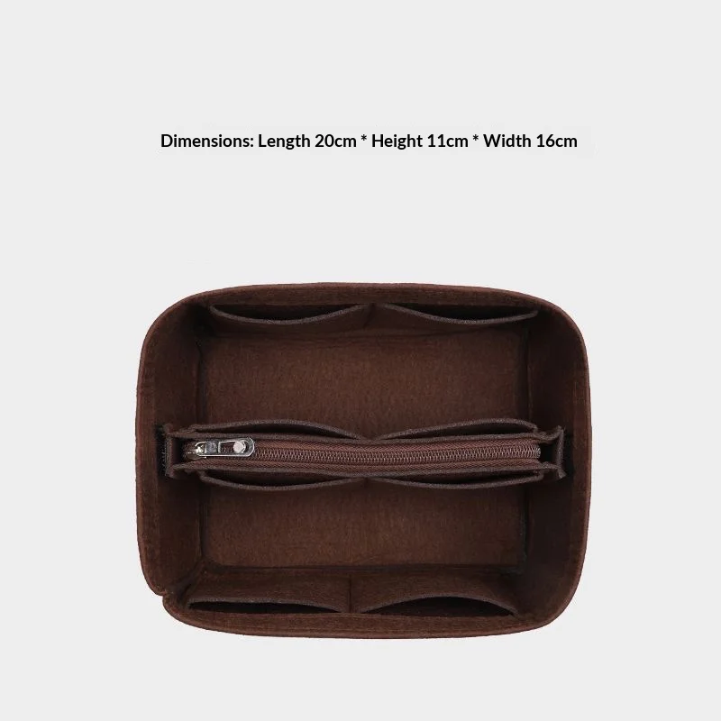 Lightweight Felt Bag Organizer Insert For Picotin 18 22