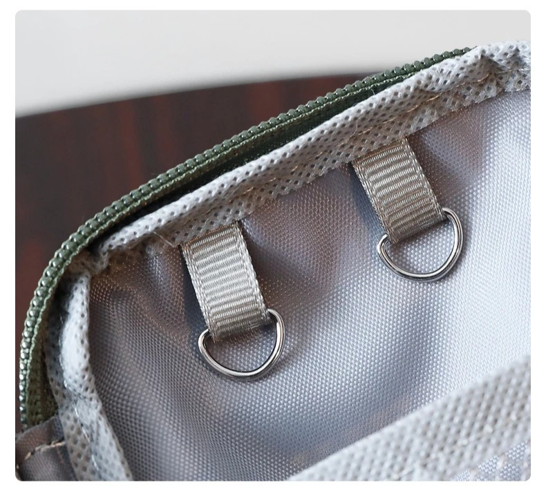 Portable Lipstick Pouch Transparent Touch-Up Cosmetic Pouch Cosmetic Organizer Travel Bluetooth Headphone Charging Cable Pouch