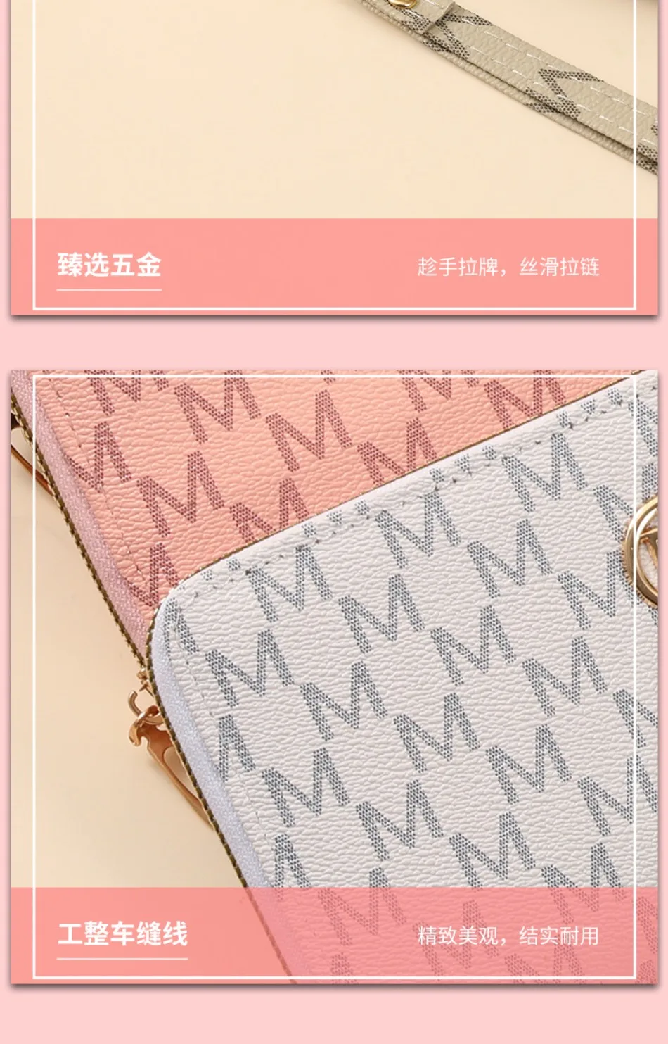 New Zipper Long Wallets Women Men Coin Purses Multi-card Slot Cards Holder Handbags Billfold Wristlet Wallet Clutch Money Bags