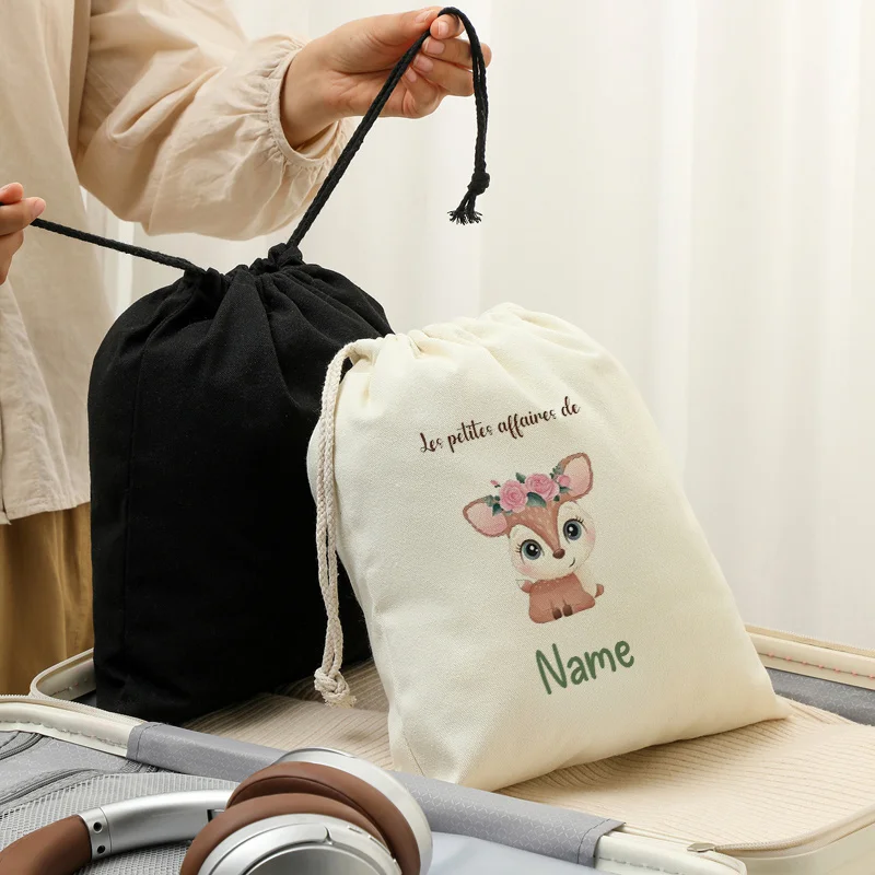 Customizable Hair Dryer Drawstring Travel Pouch, Perfect for Organizing Hair Tools, Jewelry, And Other Supplies for Women Gifts
