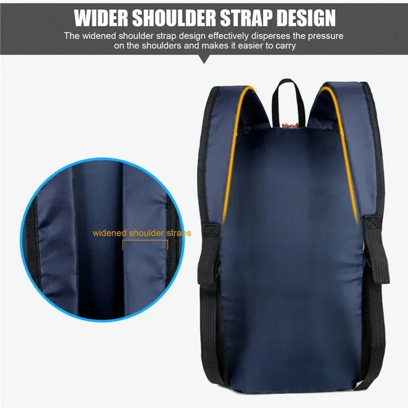New Unisex Backpack Camping Hiking Ultralight Folding Travel Daypack Bag Outdoor Mountaineering Sports for Men Women