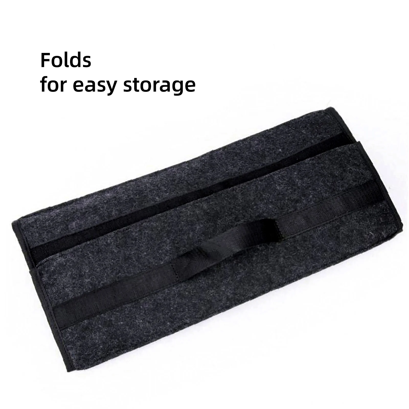 Large Anti Slip Compartment Boot Storage Organizer Tool Car Storage Bag Car Trunk Organizer Soft Felt Storage Box Accessories