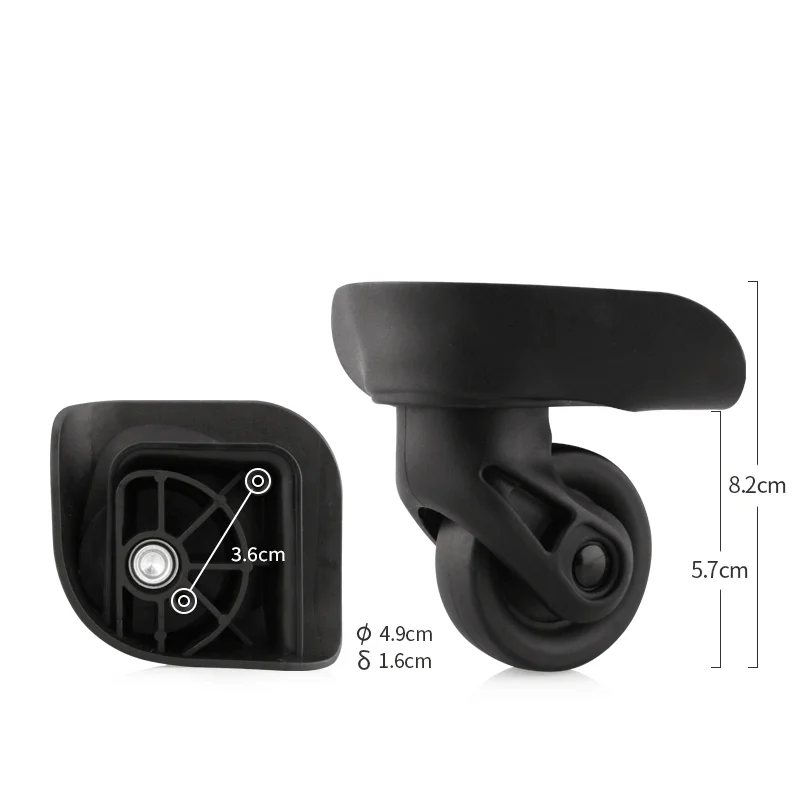 Suitable for American Tourister 85A Universal Wheel 2/4PCS Wheels for Suitcase Luggage Accessories Replacement Spare Parts Mute