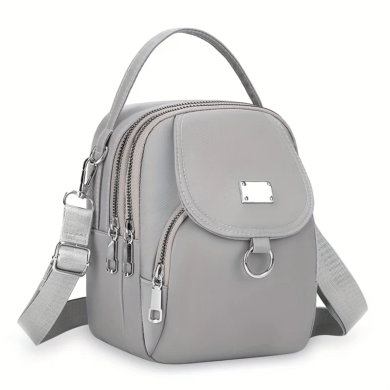 Hot Crossbody Bag Solider Color For Women Fashion Portable Casual Bag Students Cross Body Shoulder Bag