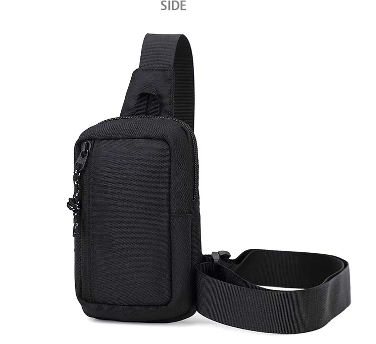 Crossbody Bag Men's Trendy Brand Japanese Street Trend Sports Mini Chest Bag Ins Men's Diagonal Shoulder Bag Simple Cross Bag