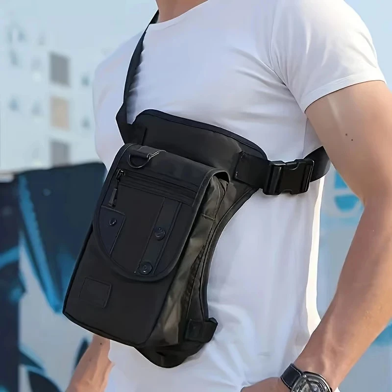 Climbing Men Leg Bag Outdoor Travel Sports Hip Motorcycle Riding Leggings Thigh Bags Portable Waist Cell Phone Leisure Pack