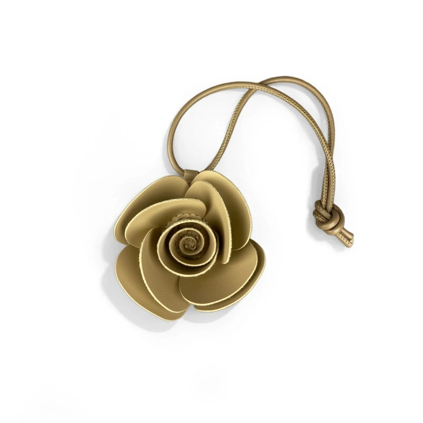 5 Colors Handmade PU Leather Camellia Flower Keychain/Bag Charm-Summer Beach Vibe/Gift-Car/Bag Accessory/Decor-Keychain For Her