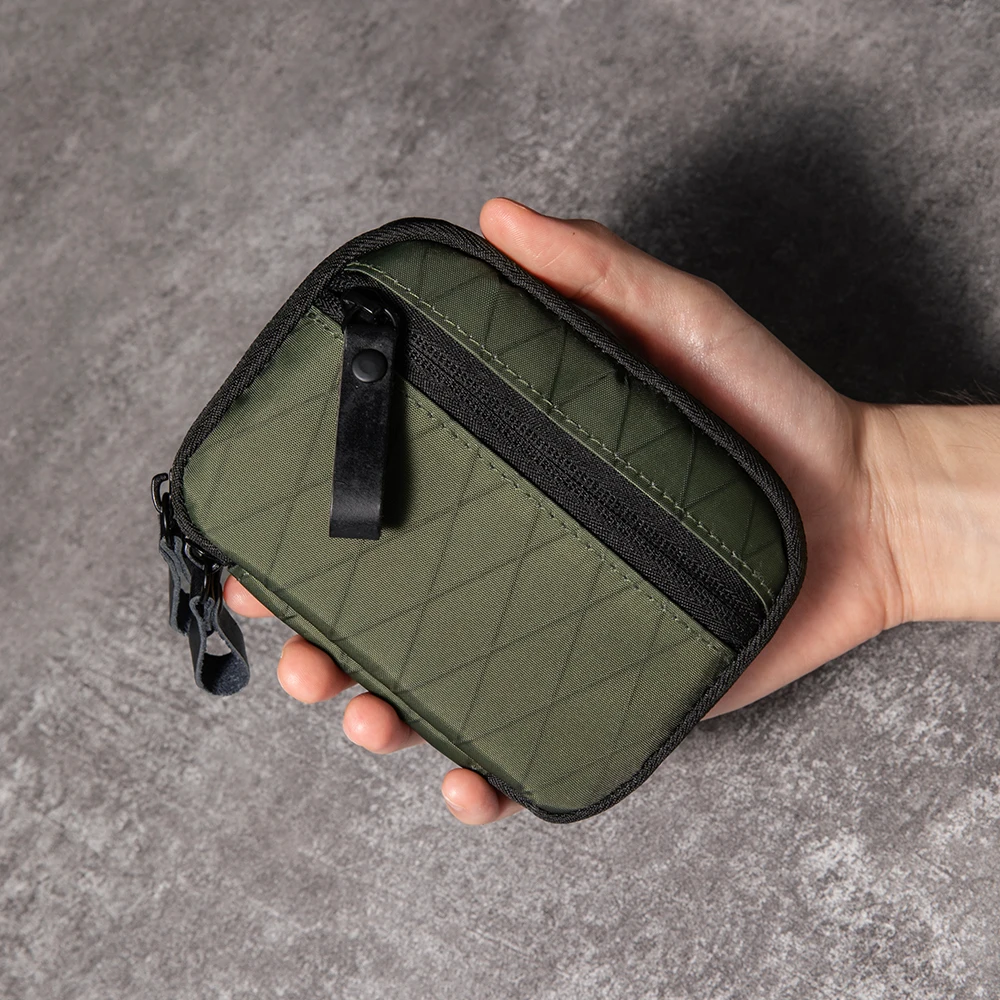 Small EDC Wallet Pouch EDC Pocket Organizer with Belt, EDC Pouch Organizer Utility Pouch for Multitools Money Cash Key
