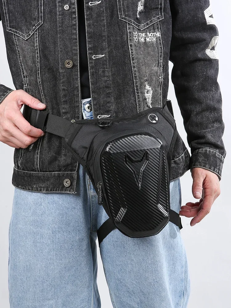 Motorcycle Leg Tank Bag Waterproof Waist Pack Crossbody Rider Biker Drop Thigh Motocross Moto Gear Men Women