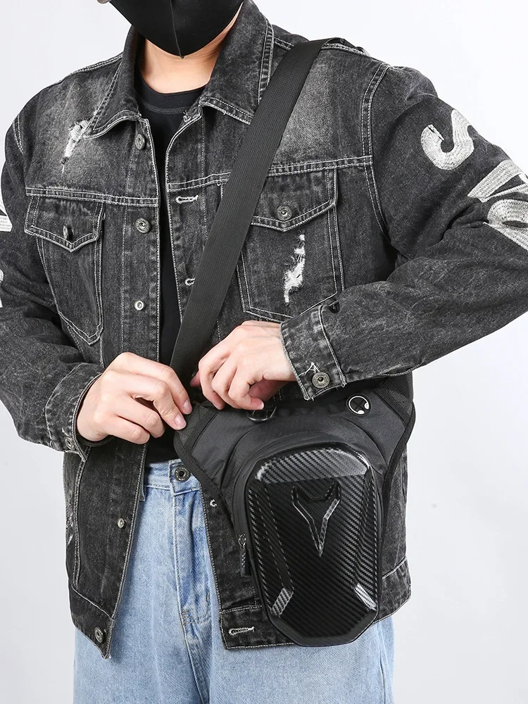 Motorcycle Leg Tank Bag Waterproof Waist Pack Crossbody Rider Biker Drop Thigh Motocross Moto Gear Men Women