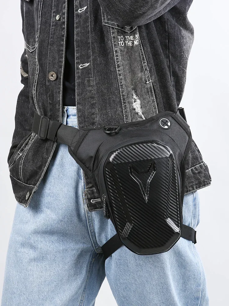 Motorcycle Leg Tank Bag Waterproof Waist Pack Crossbody Rider Biker Drop Thigh Motocross Moto Gear Men Women