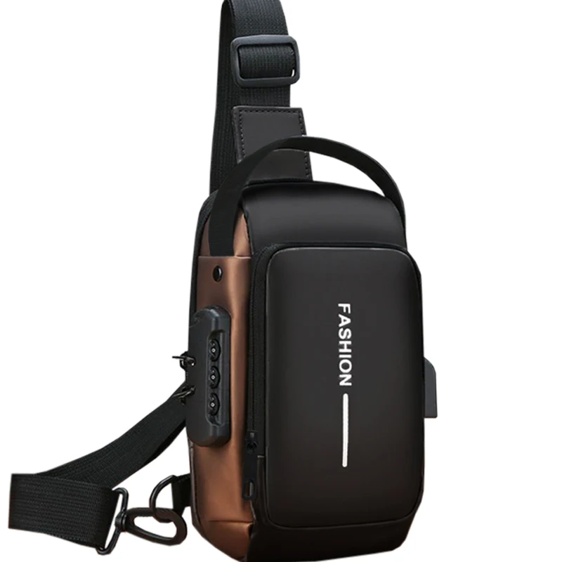 Handy Compact Fashion Sling Bag Multi-Color Design Adjustable-Strap Lightweight for Commute Outdoor Trips Functional Bag