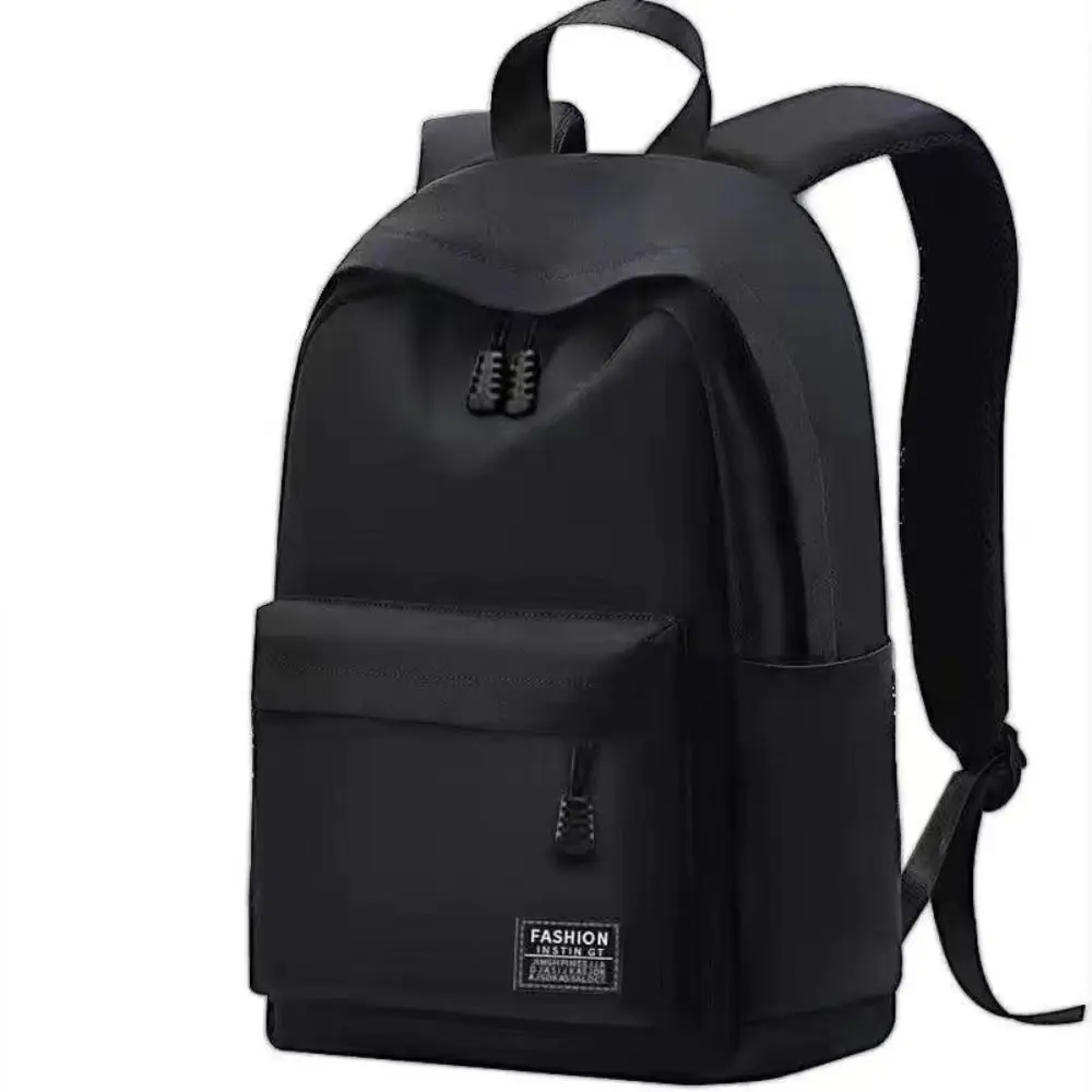 15 inches Versatile Backpack High Quality Black Grey Washable Travel Bag Oxford Cloth Computer Bag Unisex