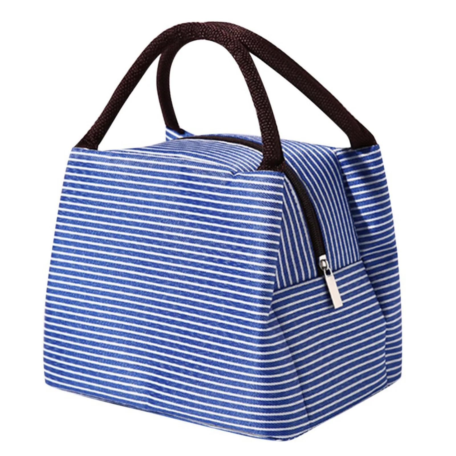 Lunch Bag Handle Insulation Cooler Bag For Women Kid Lunch Box Picnic Travel Portable Food Storage Breakfast Thermal Food Bag