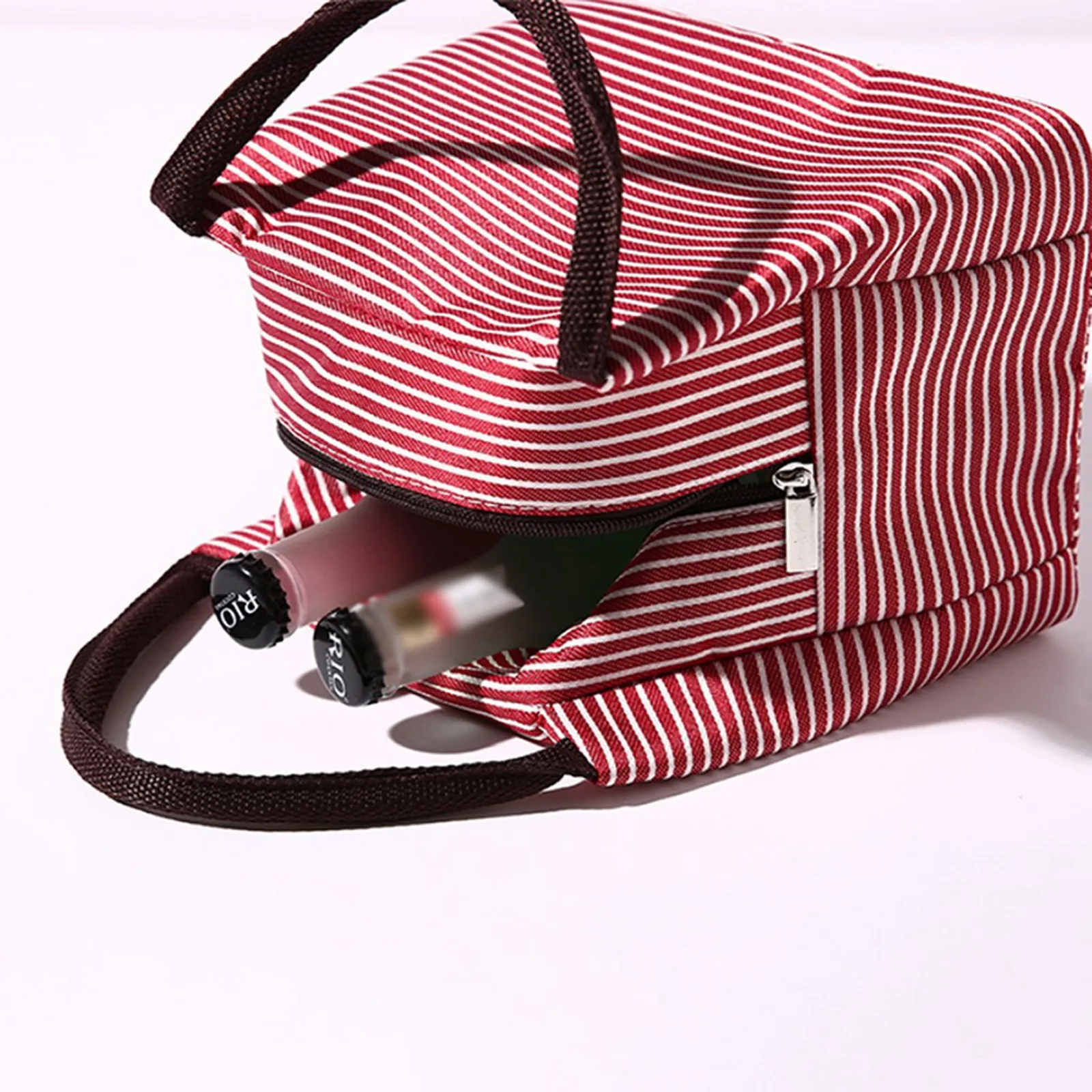 Lunch Bag Handle Insulation Cooler Bag For Women Kid Lunch Box Picnic Travel Portable Food Storage Breakfast Thermal Food Bag