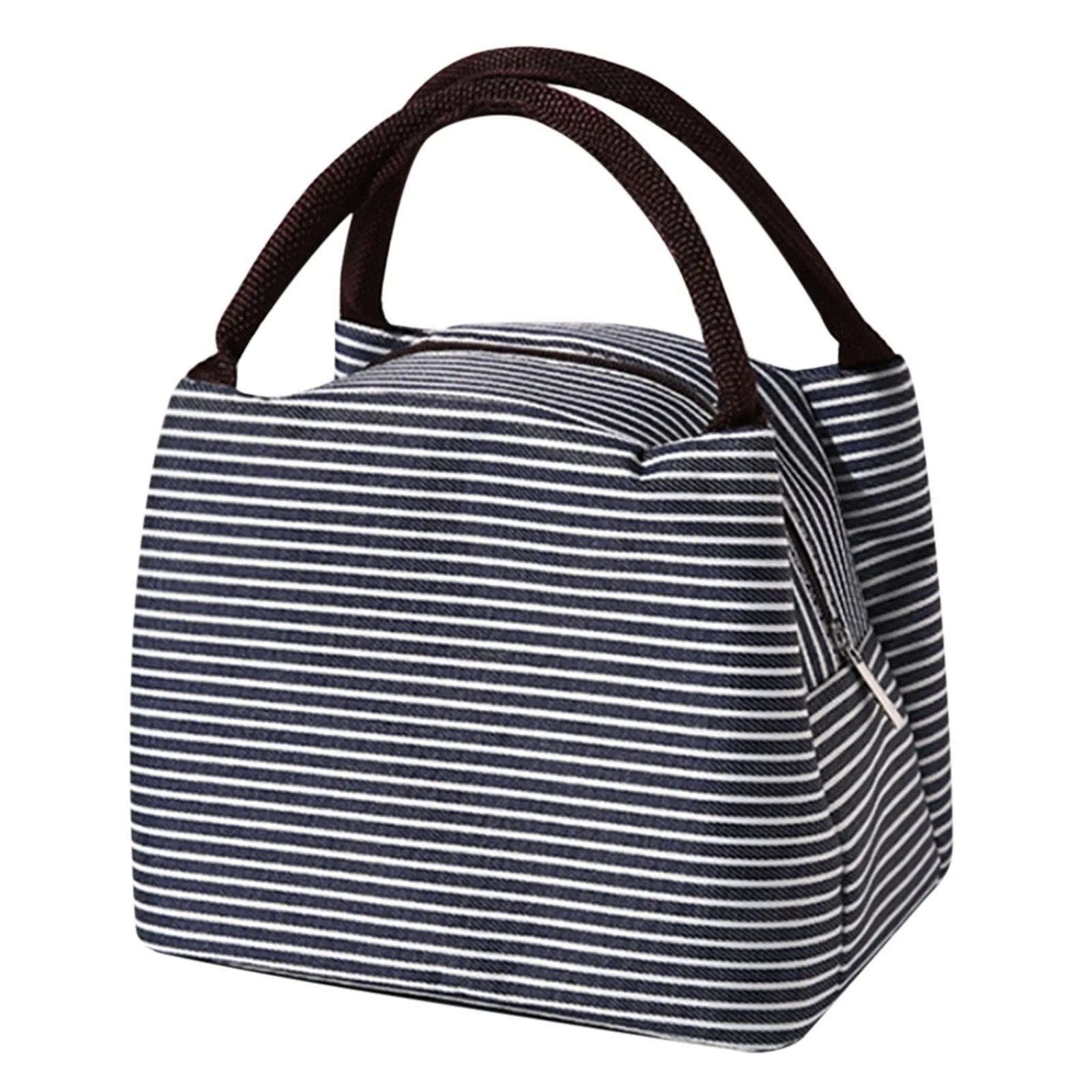 Lunch Bag Handle Insulation Cooler Bag For Women Kid Lunch Box Picnic Travel Portable Food Storage Breakfast Thermal Food Bag