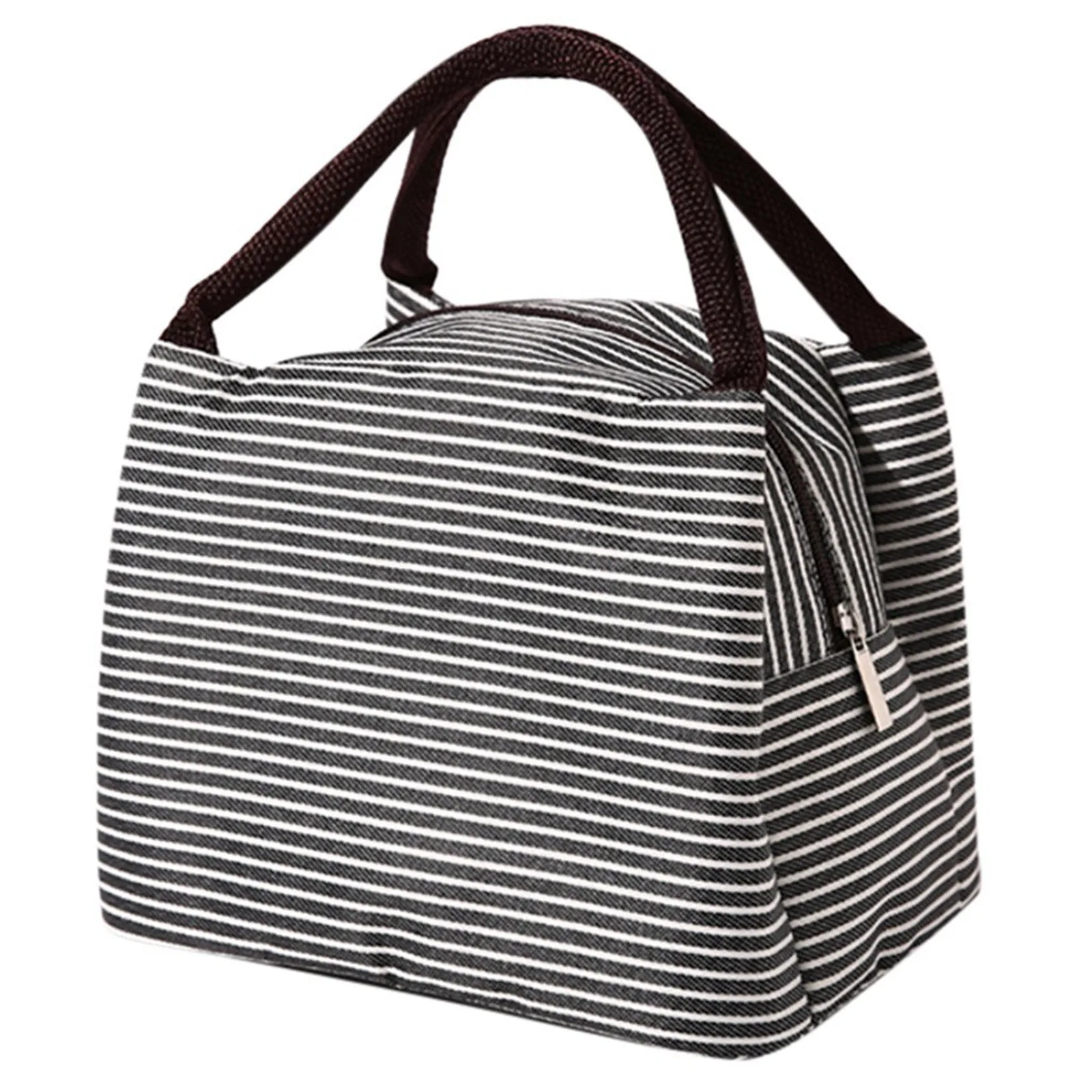 Lunch Bag Handle Insulation Cooler Bag For Women Kid Lunch Box Picnic Travel Portable Food Storage Breakfast Thermal Food Bag