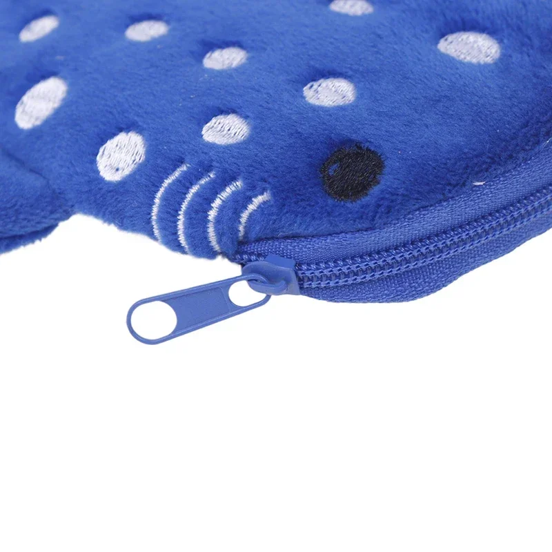 Cartoon Cute Whale Shark Coin Purse Kawaii Wallet Portable Plush Coin Bag Key Earphone Coin Organizer Pouch Zipper Bag Kids Gift