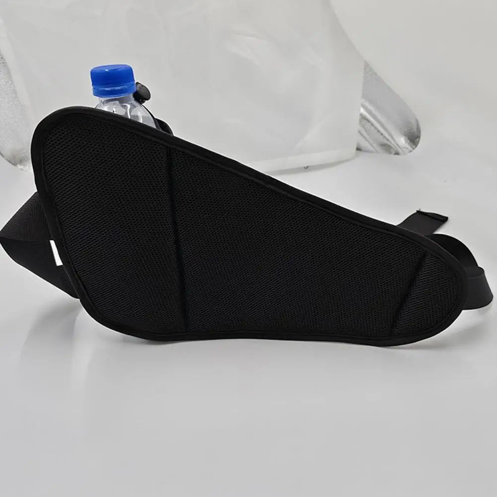 Adjustable Sports Fanny Pack with Water Bottle Holder Multifunctional Outdoor Running Waist Bag for Hiking Cycling Fitness