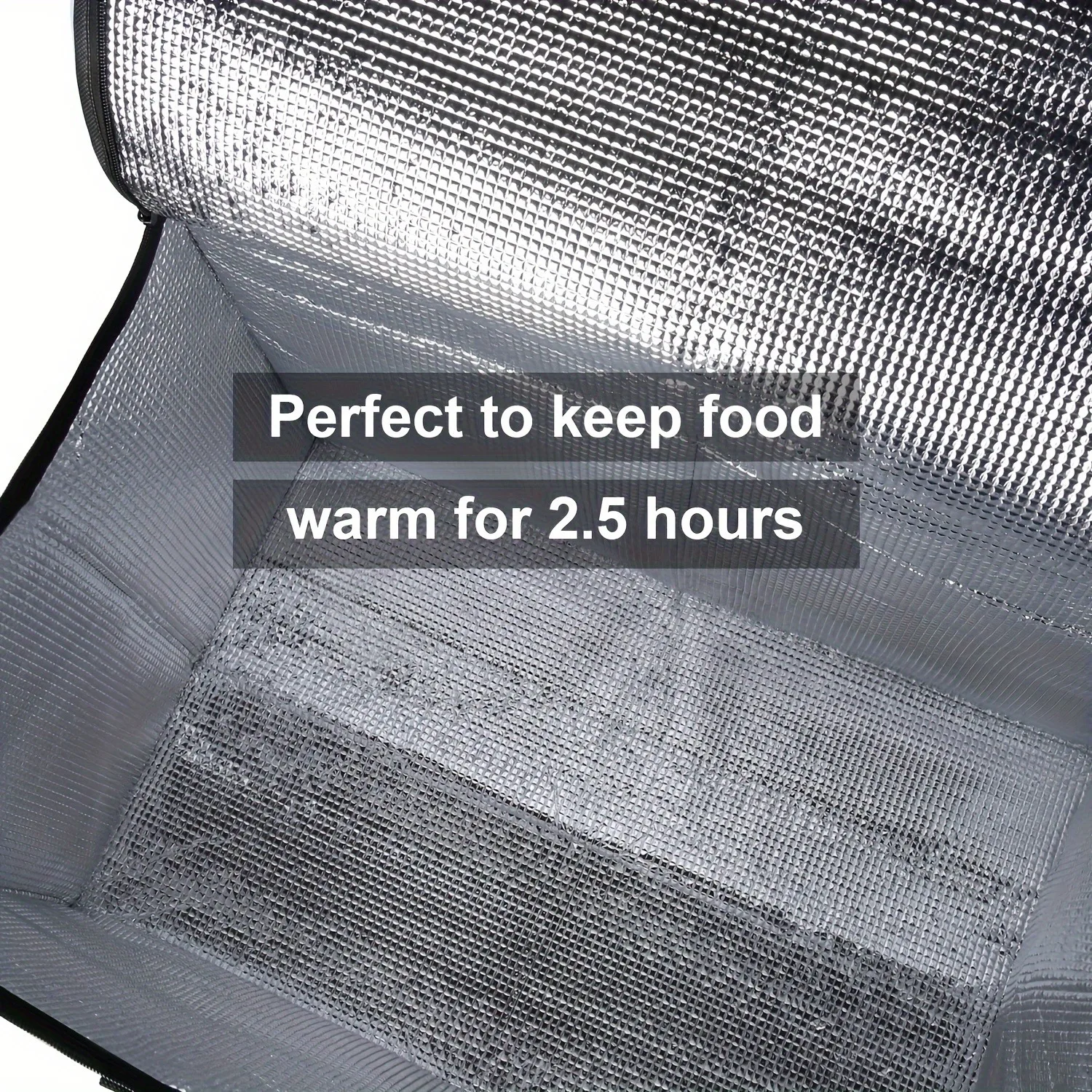 XXXL Size Large-Capacity Insulated Bag, Reusable, Three-Layer Insulated Pizza Delivery Bag, Portable Waterproof RefrigerationBag