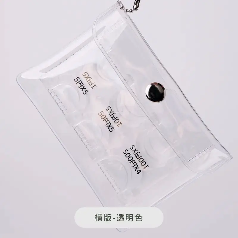 Japanese Coin Holder Wallet ,Coin Wallet,Mini Wallet,PVC Wallet,Portable Small Change Purse ,Transparent Card Case