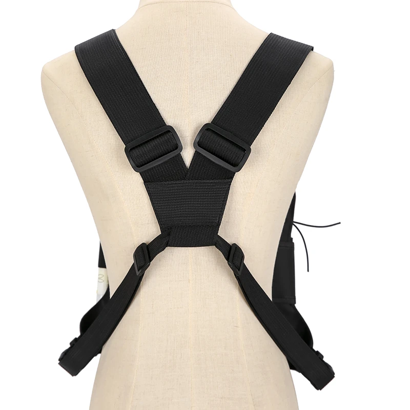 Outdoor Cycling Bag Lightweight Running Vest Backpacks Unisex Hiking Marathon Chest Rig Bag Storage Pocket Men Sports Chest Pack