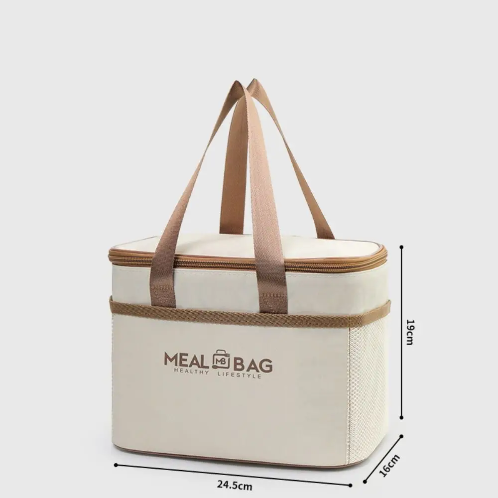 Aluminum foil Lunch Box Storage Bag Oxford Thickened Thermal Insulation Bag Waterproof Insulated Portable Ice Pack Picnic