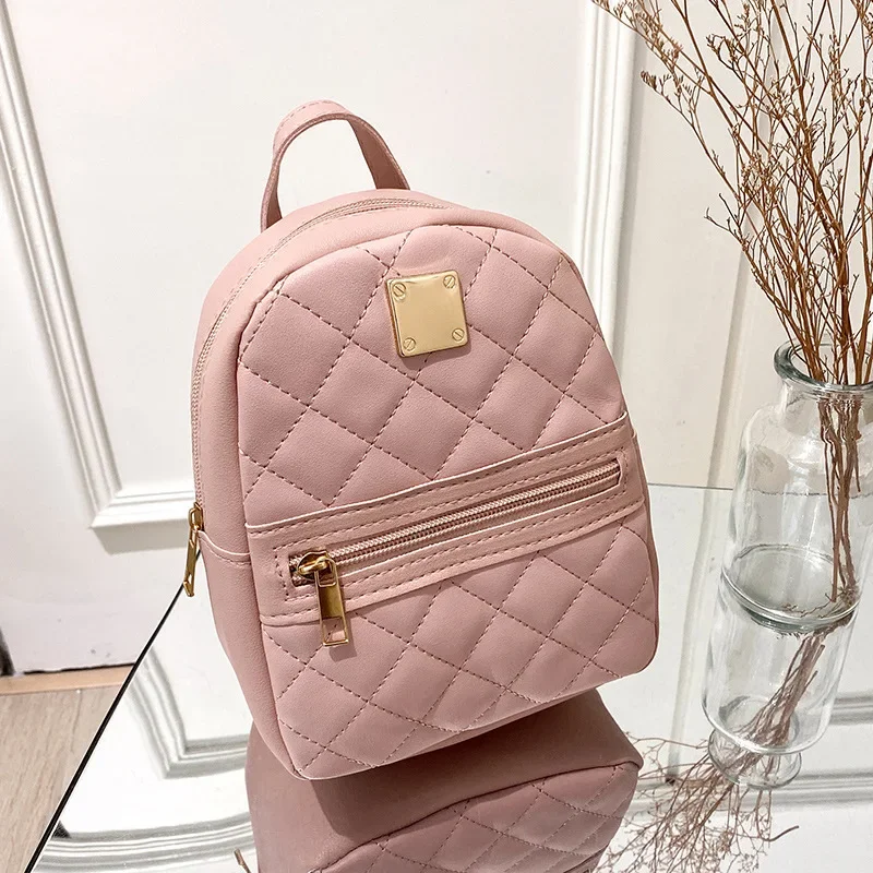 Embroidered Backpack 2021 Women's Bags Korean Version Girls' Backpack, One Piece Dropshipping Stylish Women's Backpack