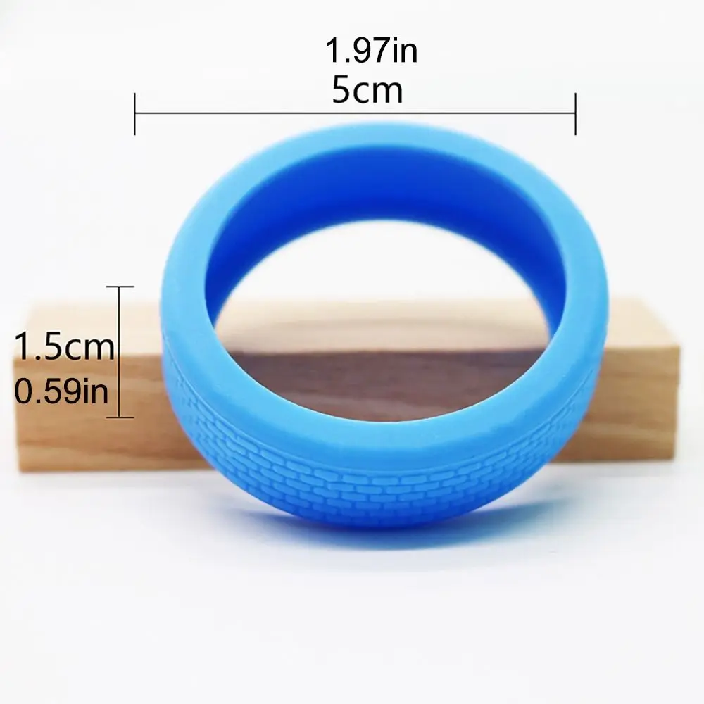 8PCS/Set Silicone Suitcase Wheels Protection Cover with Silent Sound Reduce Noise Trolley Box Luggage Caster Shoes Casters Cover