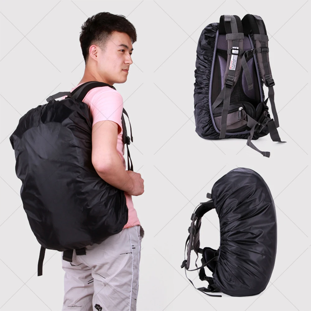 35L Outdoor Hiking Bag Rain Cover Universal Backpack Rain and Dust Cover School Bag Waterproof Cover