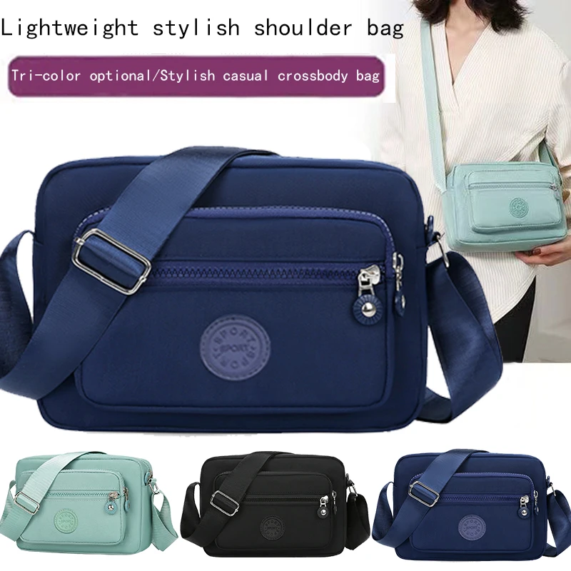 Men's and Women's Stylish, Lightweight, Simple and Single-Shoulder Crossbody Handbags