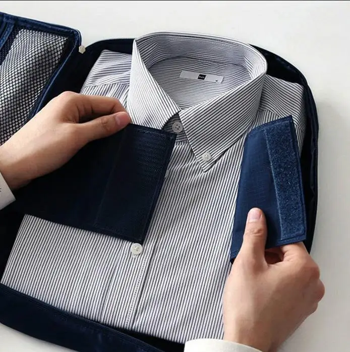 Outdoor Shirt Bag, Business Tie Bag, Multifunctional Storage Bag for Business Trips, Clothing Organizer Handbag