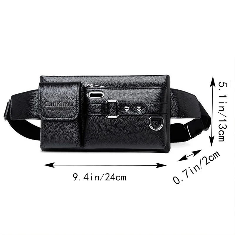 WEIXIER Brand Unisex Single Shoulder Multifunctional Sports Running Large Capacity Waist Men's Chest Bag Casual Crossbody Wallet