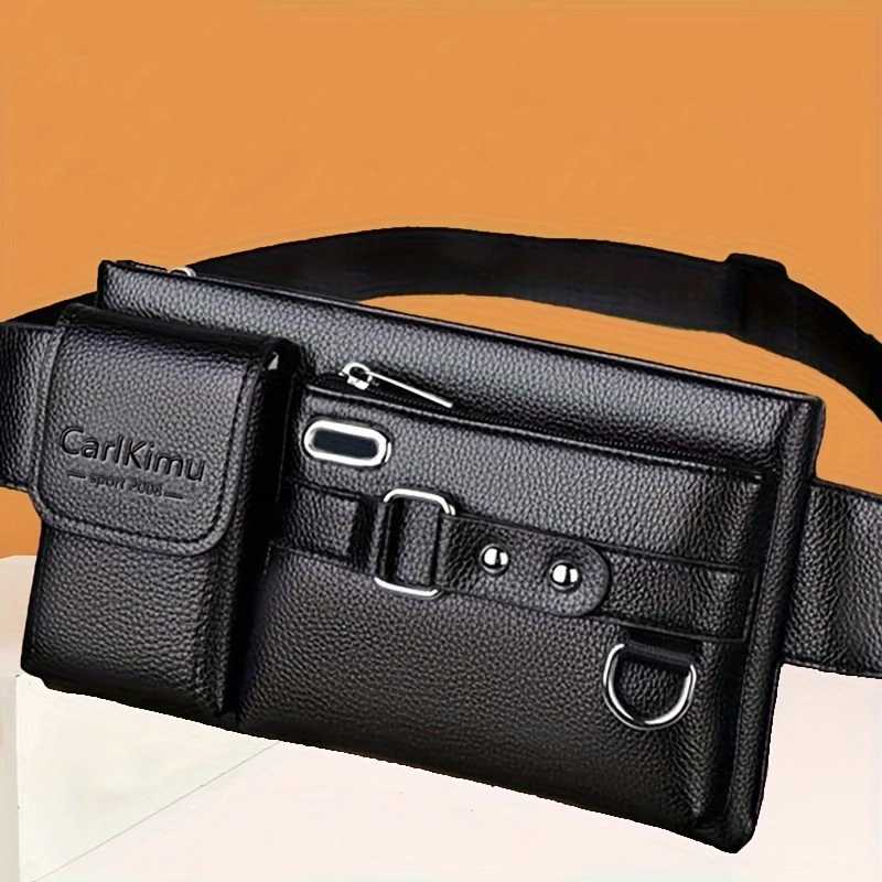 WEIXIER Brand Unisex Single Shoulder Multifunctional Sports Running Large Capacity Waist Men's Chest Bag Casual Crossbody Wallet