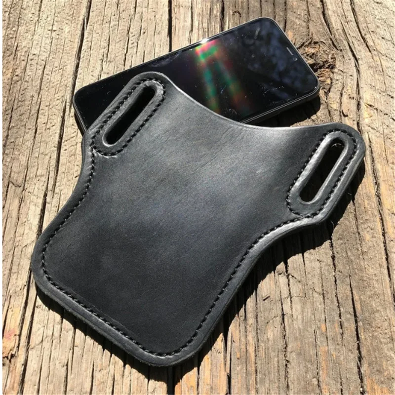 Universal Sports Waist Bag, Mobile Phone Waist Bag, Hanging Waist Bag, Leather phone belt bag，Outdoor equipment accessories