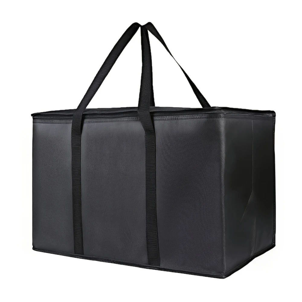 Large-Capacity Insulated Cooler Bag - Keep Food Hot & Cold For Hours - Grocery Tote, Soft Cooler Bag