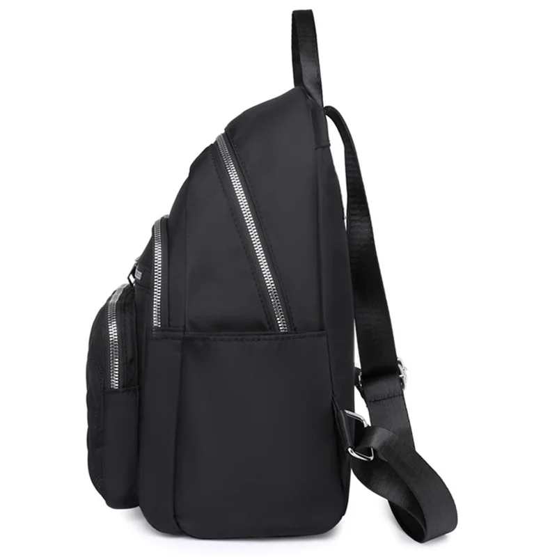 Everyday Versatile Embossed Nylon Rucksack Trendy Multi-color Option, Roomy Storage for Ladies Daily Outdoor Activities