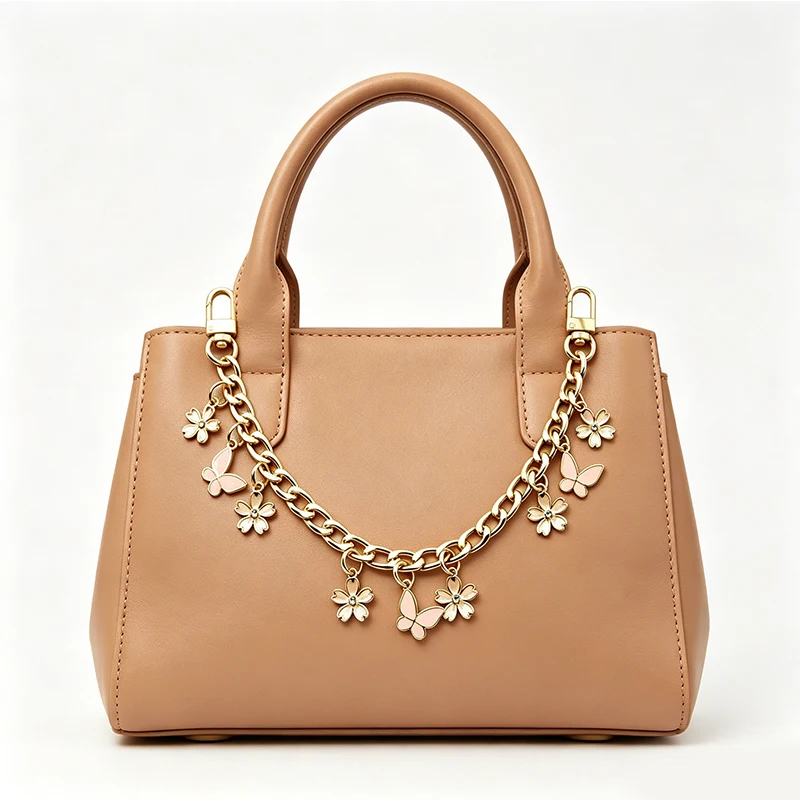 Pearl Flower Purse Chain Bag Extender Crossbody Purse Strap Crossbody Purse Strap Chain Extender