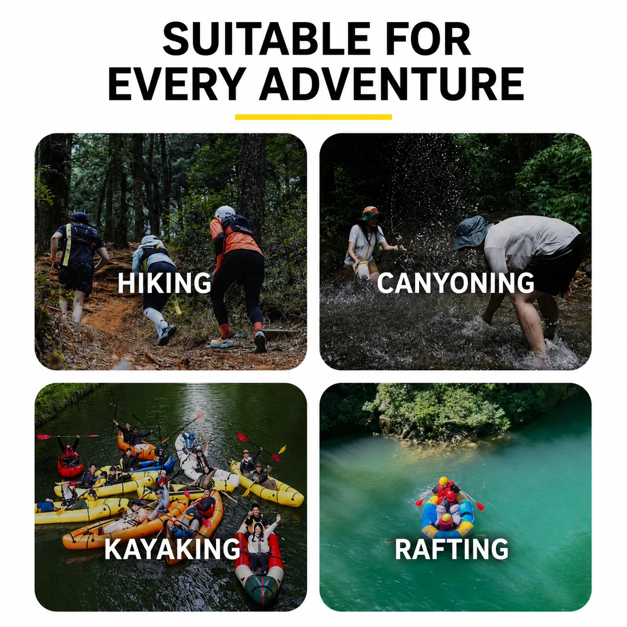 Waterproof Roll Top Travel Storage Bags Oxford Ultralight Ripstop Stuff Sacks for Camping Hiking Dirt Proof Packing Pouches