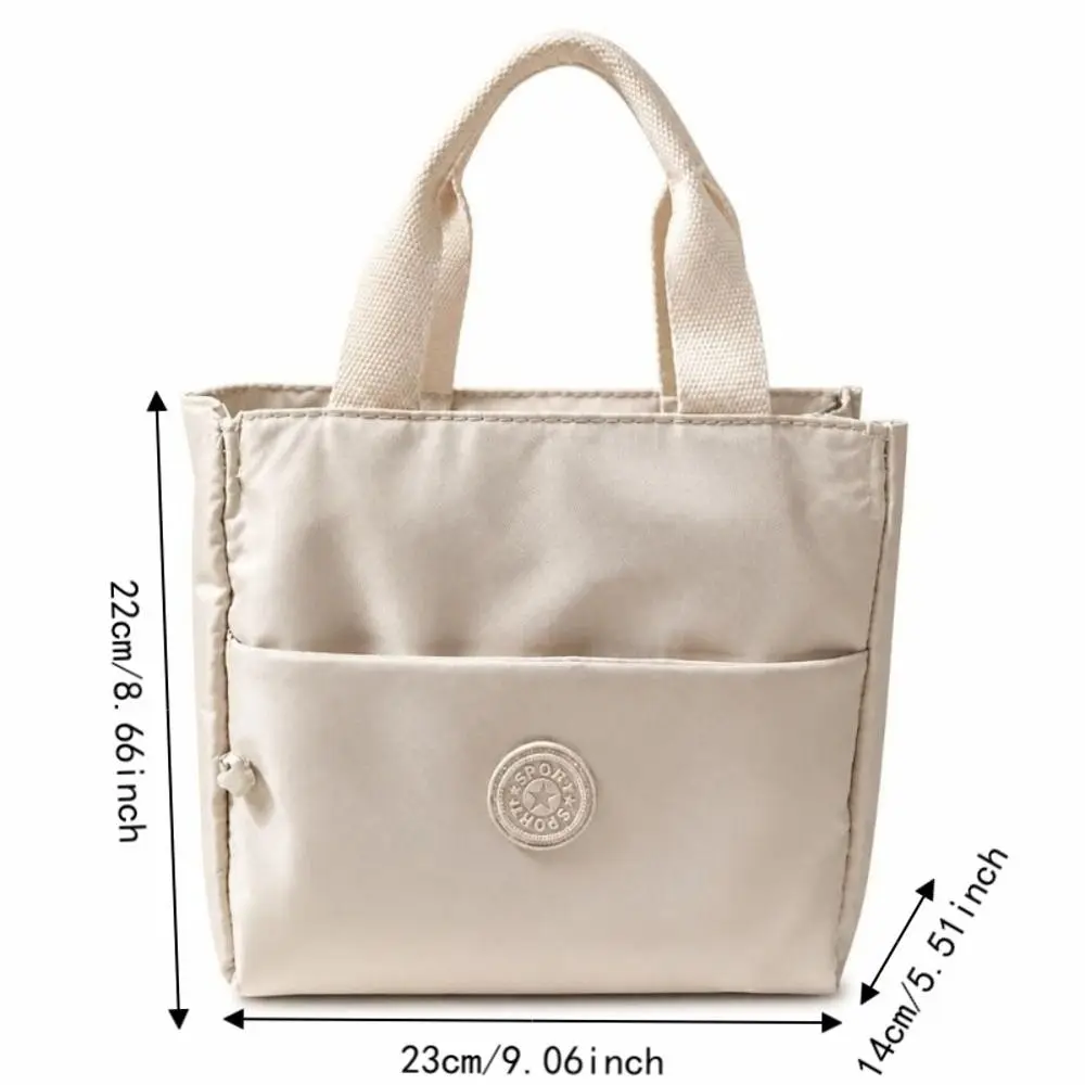 Simple Leakproof Insulated Lunch Bag Large Capacity Thickened Lunch Box Water-resistant Insulated Tote Bag Picnic