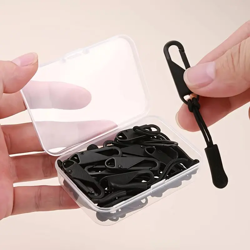 10/20Pcs Replacement Zipper Pulls Cord Extender for Backpacks Jackets Luggage Purses Handbags