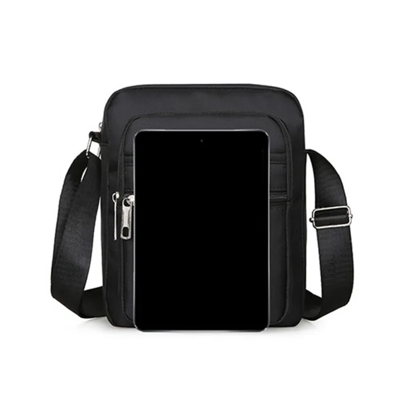 1pc Men's Shoulder Bag Business Leisure Large Capacity Portable Handbag Multi Layer Waterproof Summer Male's Crossbody Bags