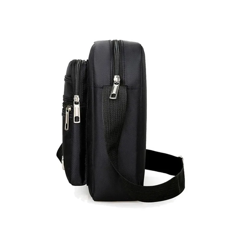 1pc Men's Shoulder Bag Business Leisure Large Capacity Portable Handbag Multi Layer Waterproof Summer Male's Crossbody Bags