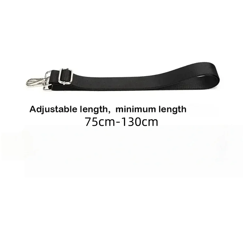 Fashion Black Nylon Shoulder Bag Strap Adjustable Replacement Detachable Belt for Women Men Messenger Bags Handle Handbag Belt