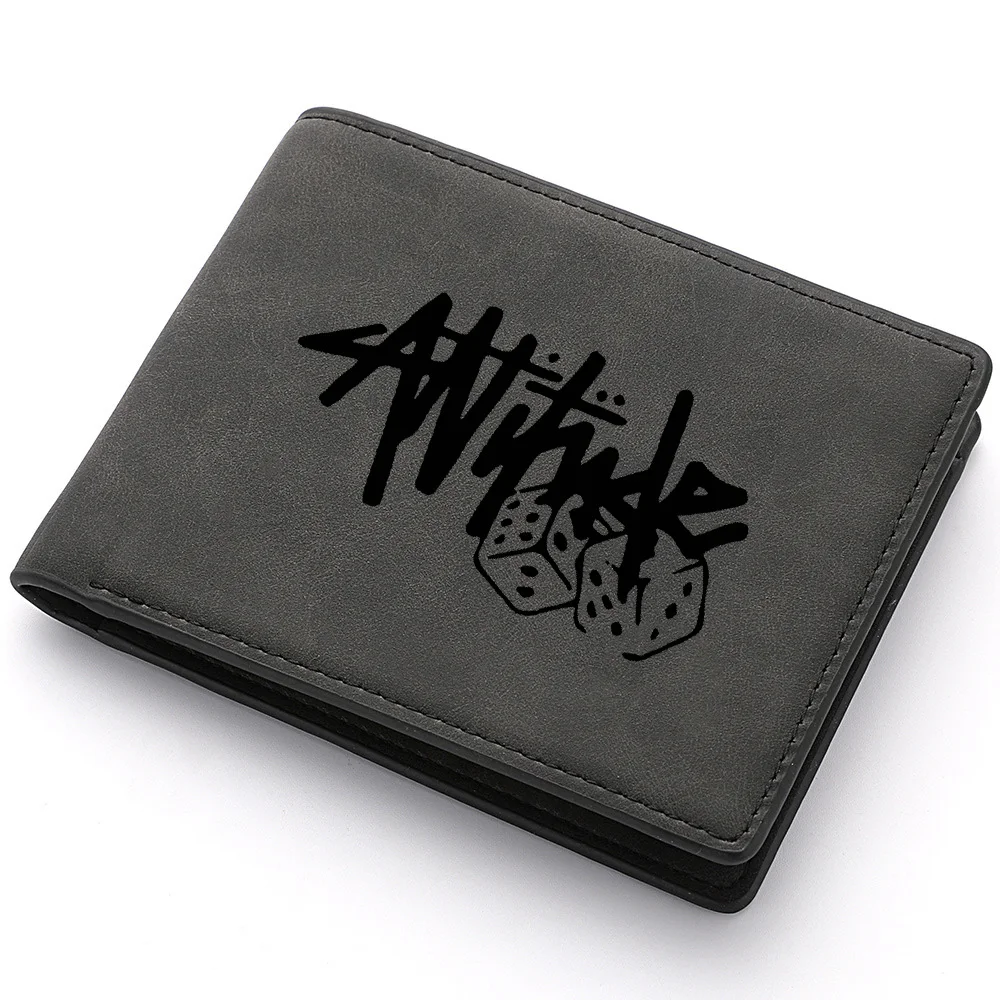 Men's Mini Short Wallet Multi-Card Slot Card Holder Fashion Casual Double Fold Wallet for Credit Cards And ID