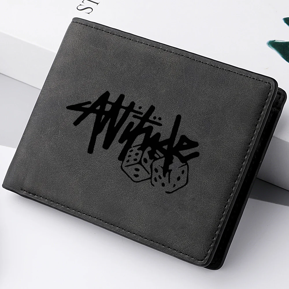 Men's Mini Short Wallet Multi-Card Slot Card Holder Fashion Casual Double Fold Wallet for Credit Cards And ID