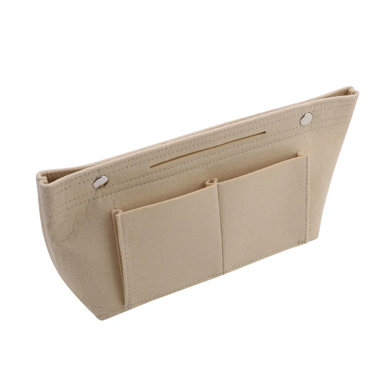 Multifunction Insert Makeup Bag Women Travel Inner Purse Cosmetic Bags For Ladies Portable Storage Organizer Tote 2024