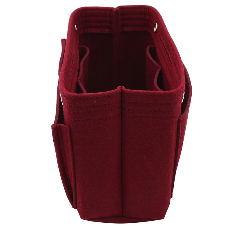 Multifunction Insert Makeup Bag Women Travel Inner Purse Cosmetic Bags For Ladies Portable Storage Organizer Tote 2024