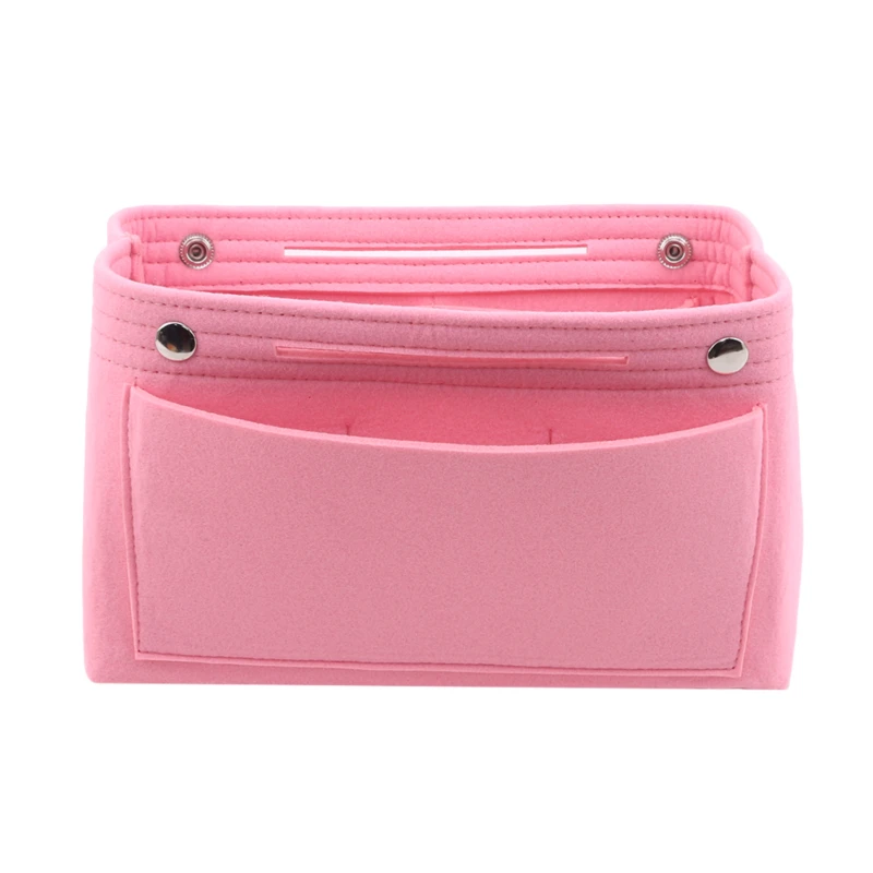 Multifunction Insert Makeup Bag Women Travel Inner Purse Cosmetic Bags For Ladies Portable Storage Organizer Tote 2024